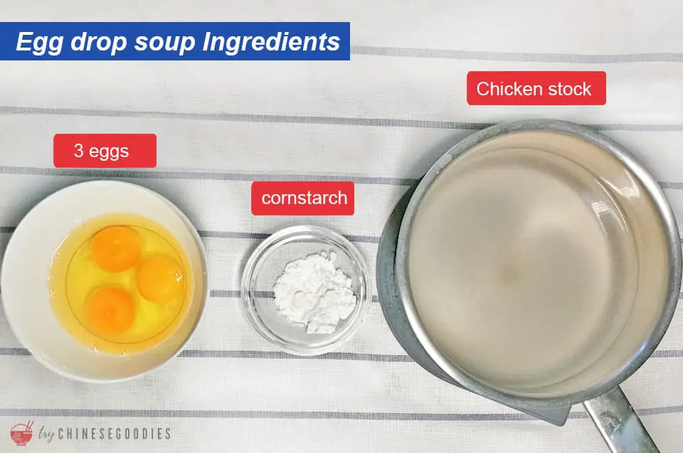 what are egg drop soup ingredients