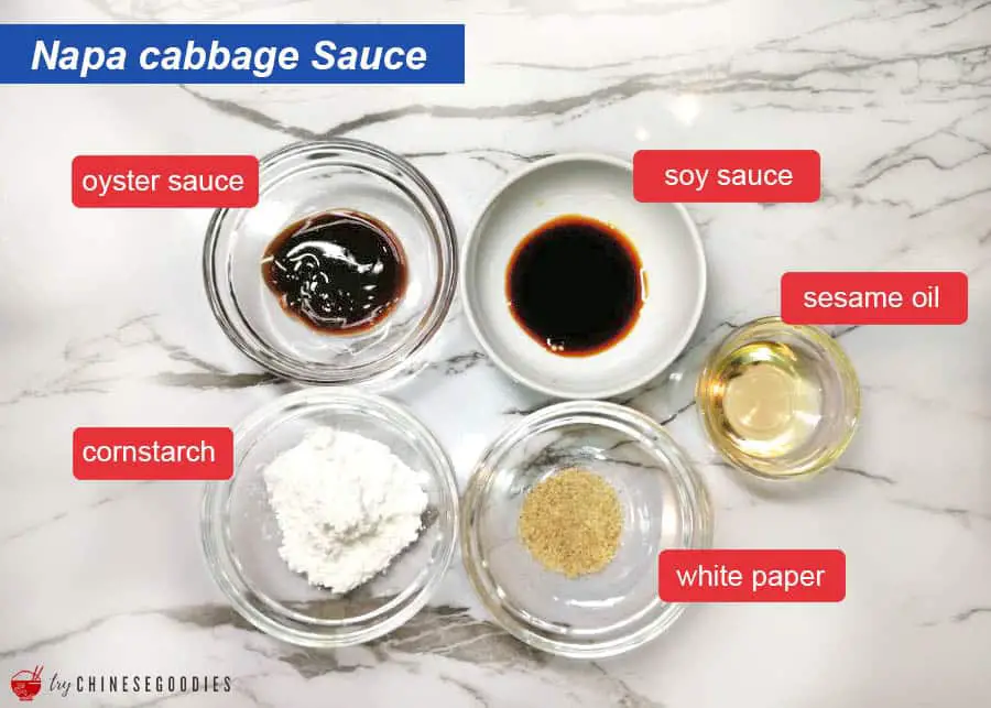 what is Chinese cabbage stir fry Sauce