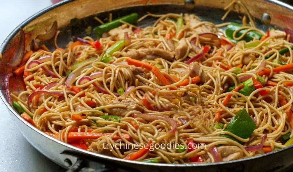 Chicken Chow Mein: How to make with tips. - trychinesegoodies.com