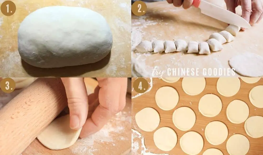 How to make dumpling wrappers 