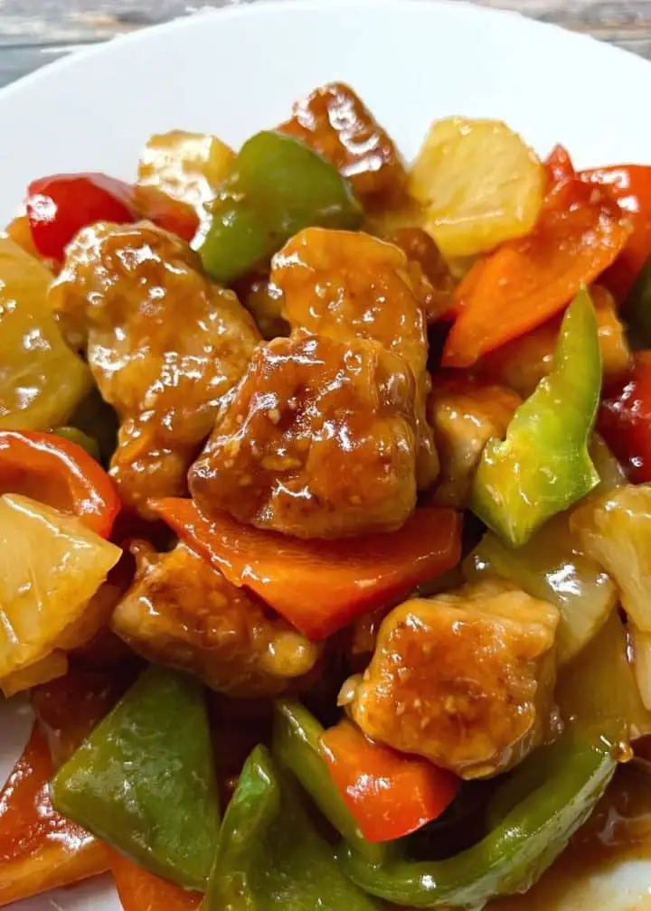 Sweet and Sour Pork With Pineapple