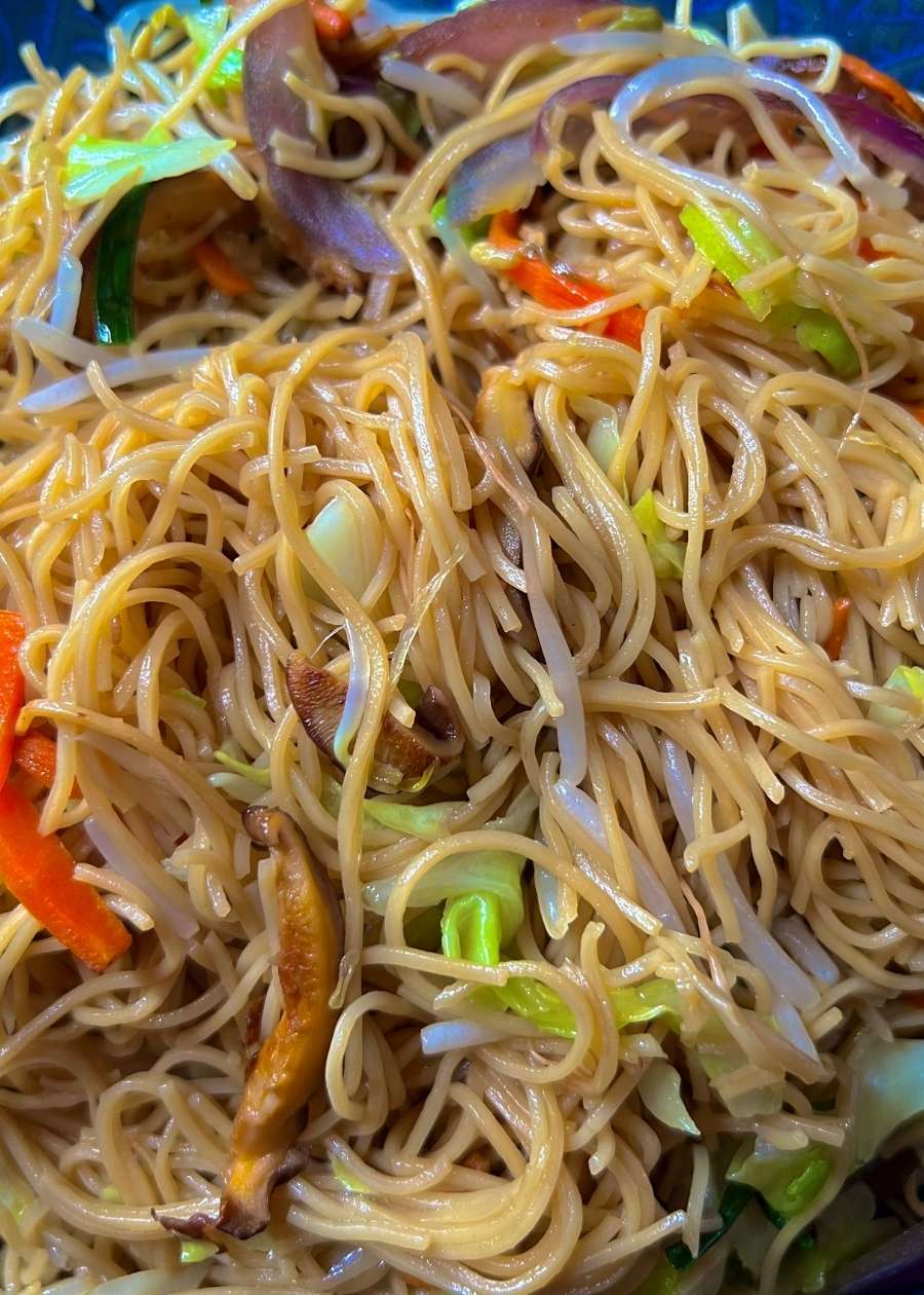 Vegetable Chow Mein (Vegetarian)- 15 Minutes - trychinesegoodies.com