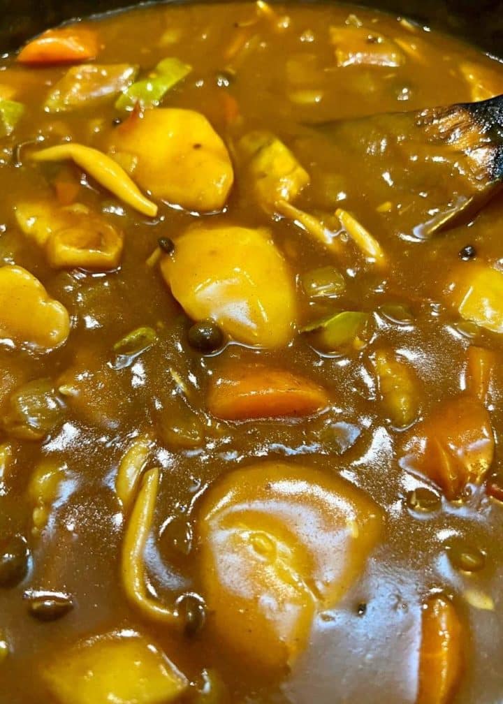 Japanese vegetable curry
