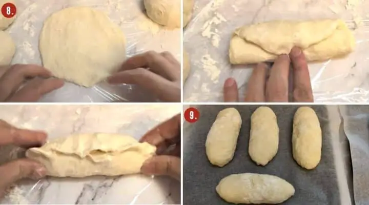 how to make Sandwich rolls (3)