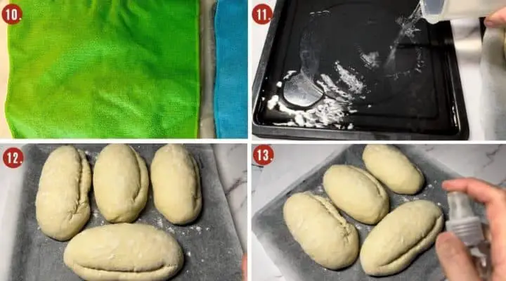 how to make Sandwich rolls (4)