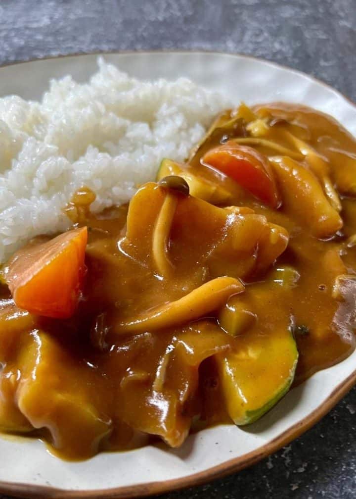 vegetarian japanese curry