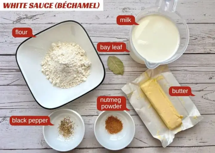 White Sauce Ingredients