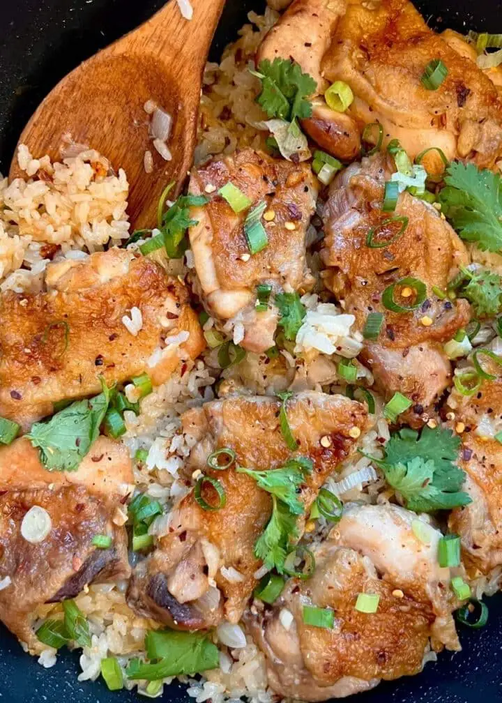 one pot chicken and rice