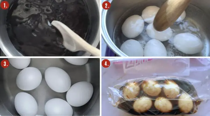 how to make Ramen egg -soy sauce egg