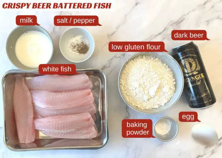 Beer battered fish ingredients