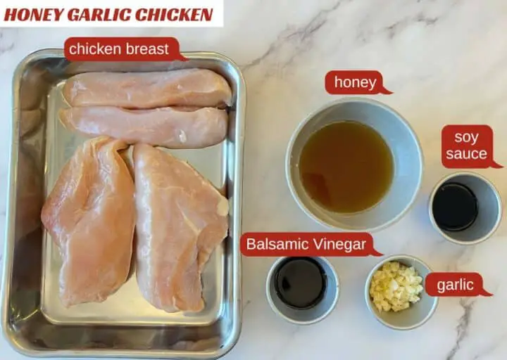 honey garlic chicken ingredients