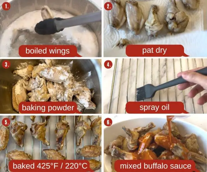 how to bake buffalo wings