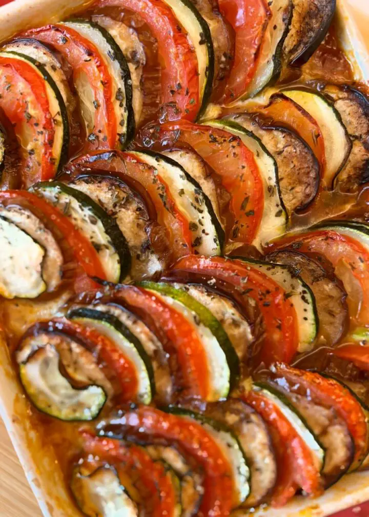 Ratatouille - french baked vegetable 1