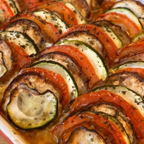 The Best Easy Baked Ratatouille Recipe - French Vegetable Casserole ...