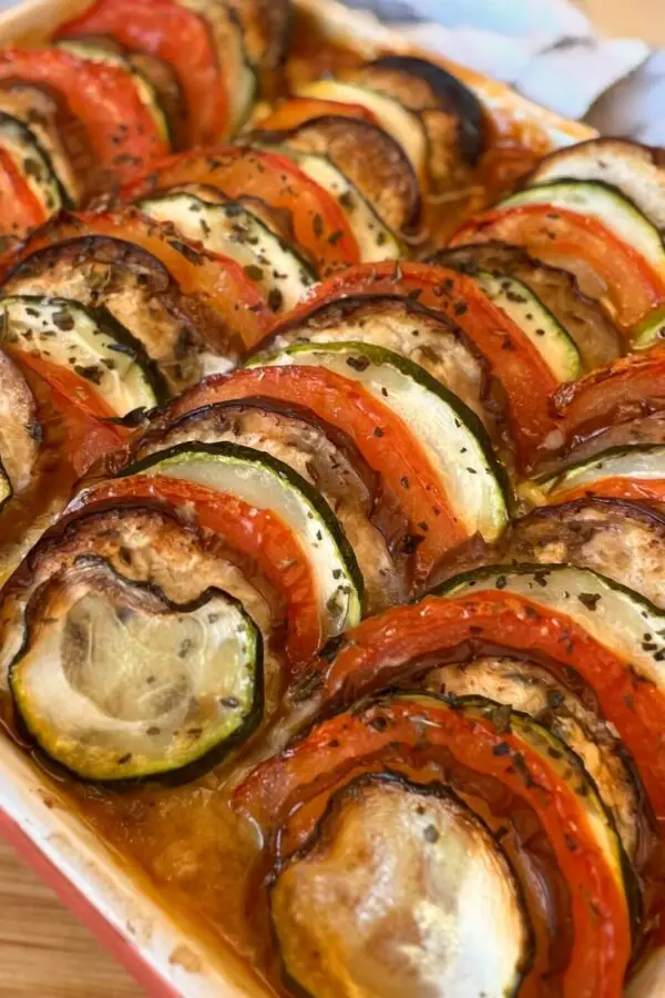 Ratatouille - french baked vegetable