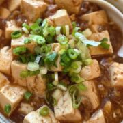 Mapo tofu with rice