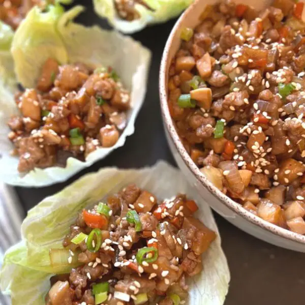 San Choy Bow -Lettuce Wraps