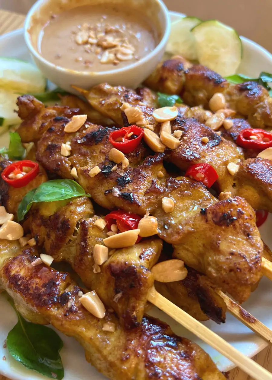 Thai chicken satay