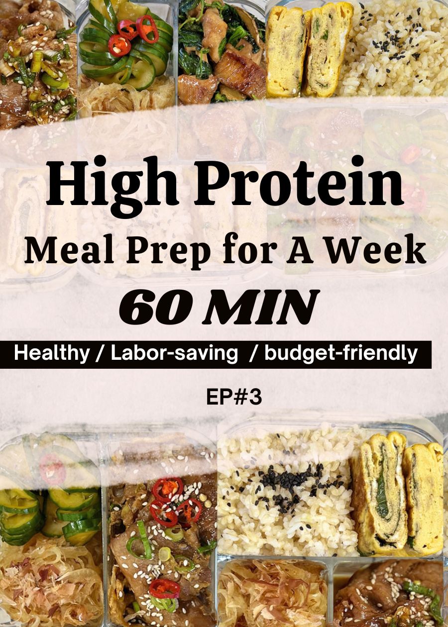 High protein meal prep