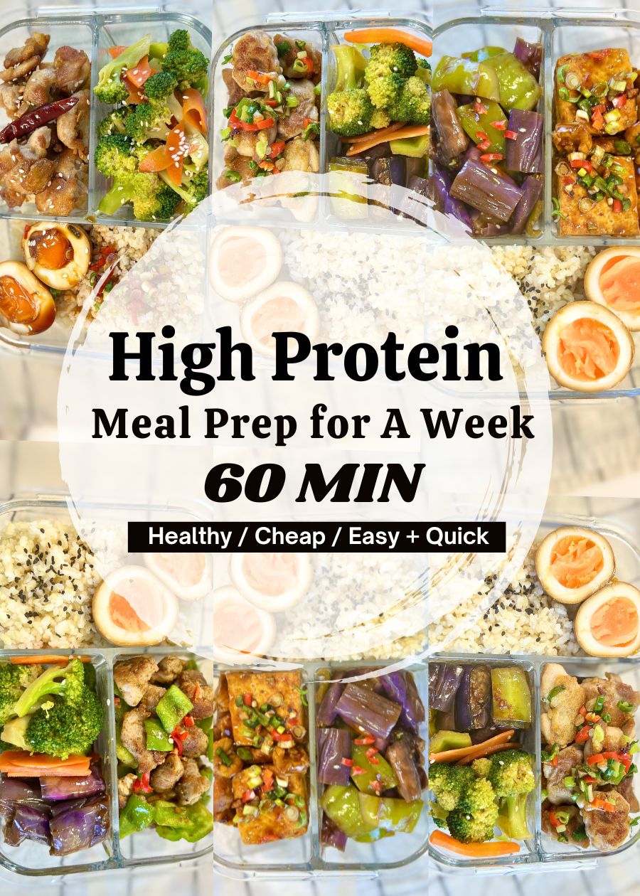 high protein meal prep