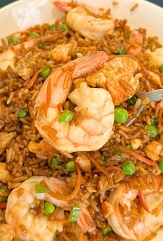 Shrimp fried rice