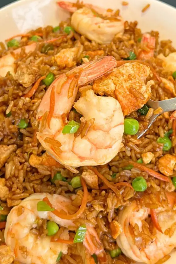 Shrimp fried rice