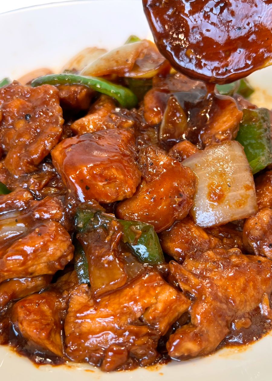 Black pepper chicken -4